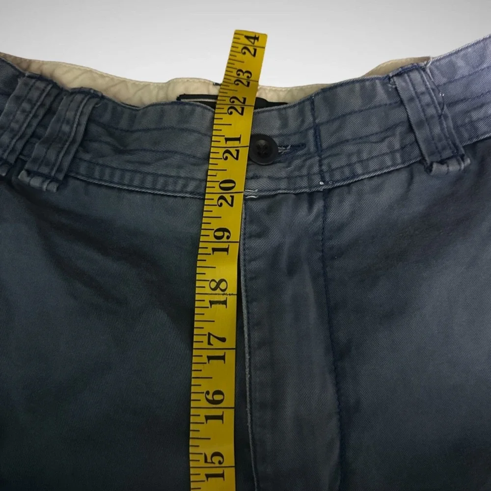 Polo Ralph Lauren cargo shorts mens 32 solid blue outdoor hiking y2k utility